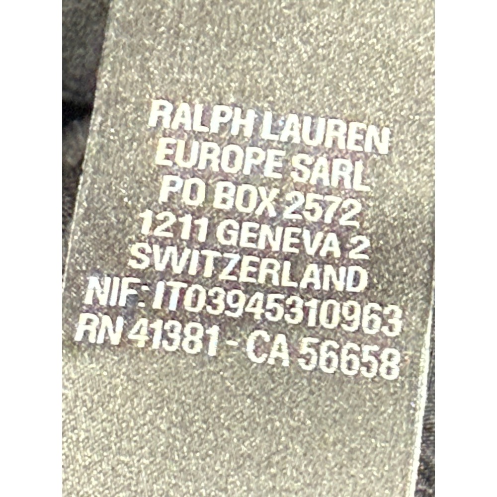 Ralph Lauren‎ Womens Black Wool Blend Tailored Dress Pants 4 Straight Trousers - Picture 12 of 17
